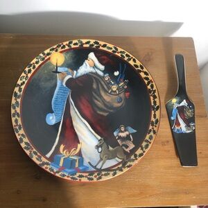 Holiday Style 12.5” ChristmasCale Serving Set